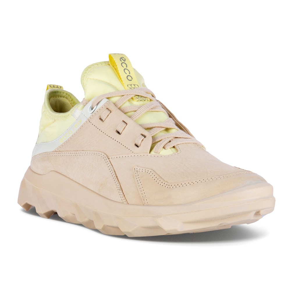 Tenis Outdoor Hombre - ECCO Mx Wolow - Beige - OGF930517